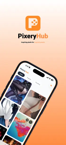 PixeryHub screen