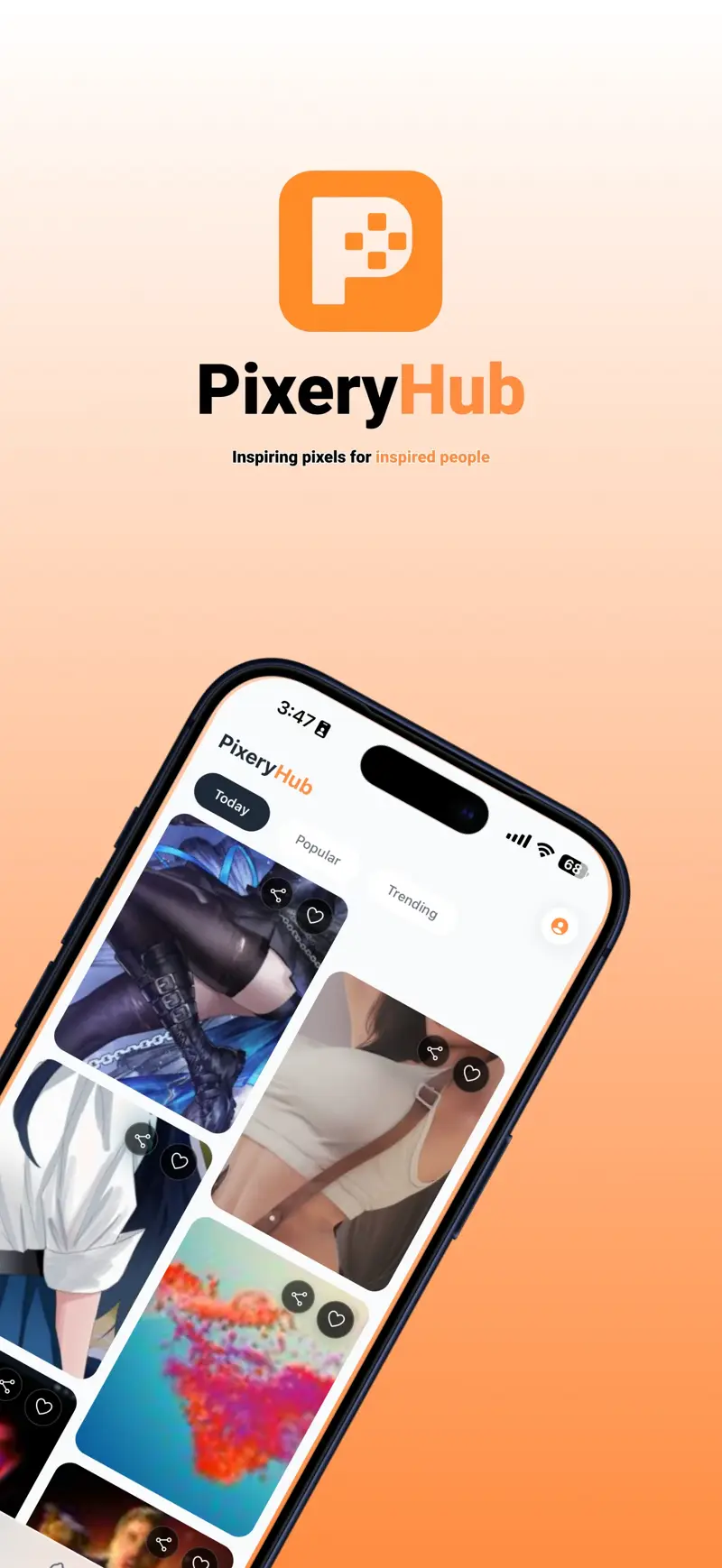 PixeryHub screenshot 1