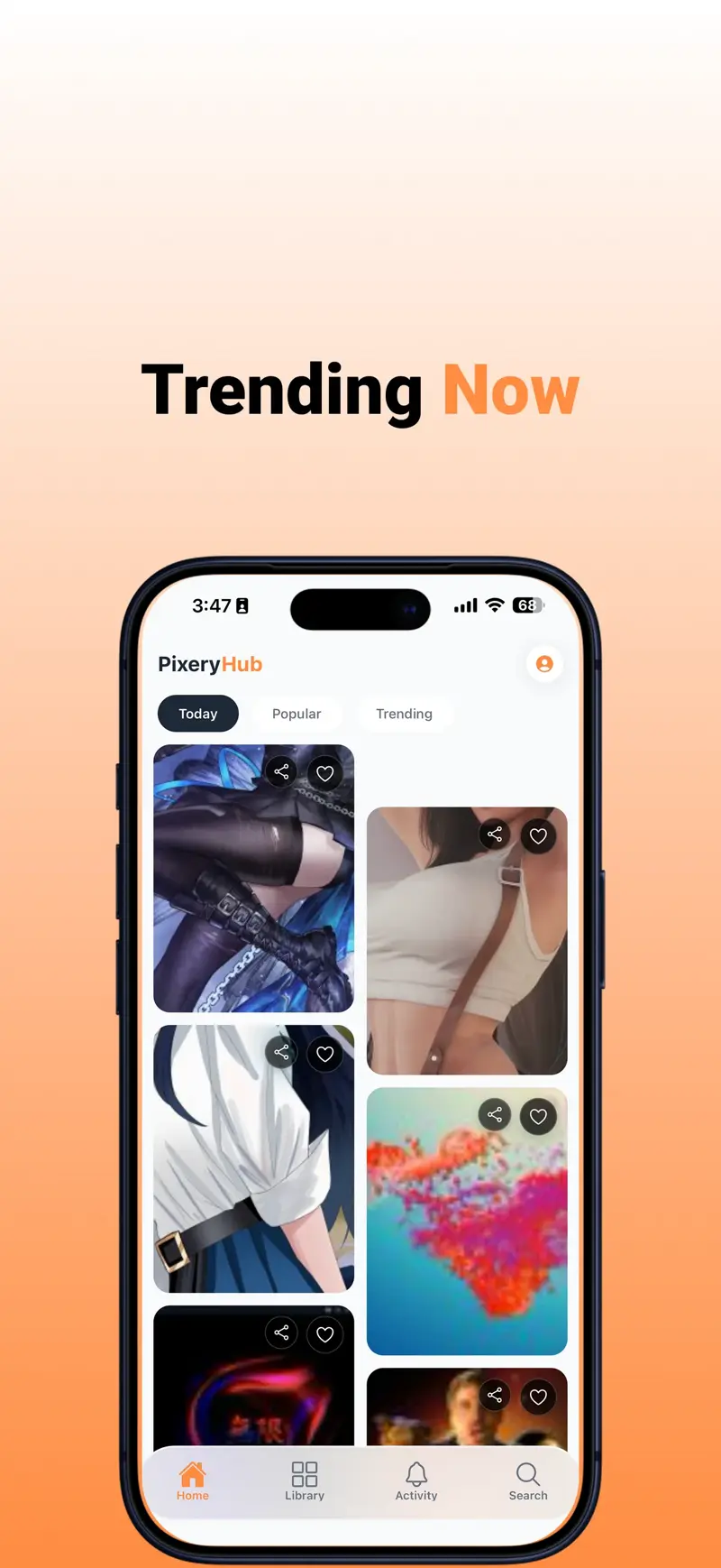 PixeryHub screenshot 2