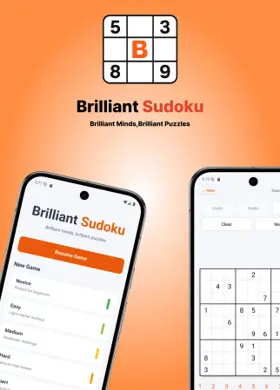 Brilliant Sudoku screen