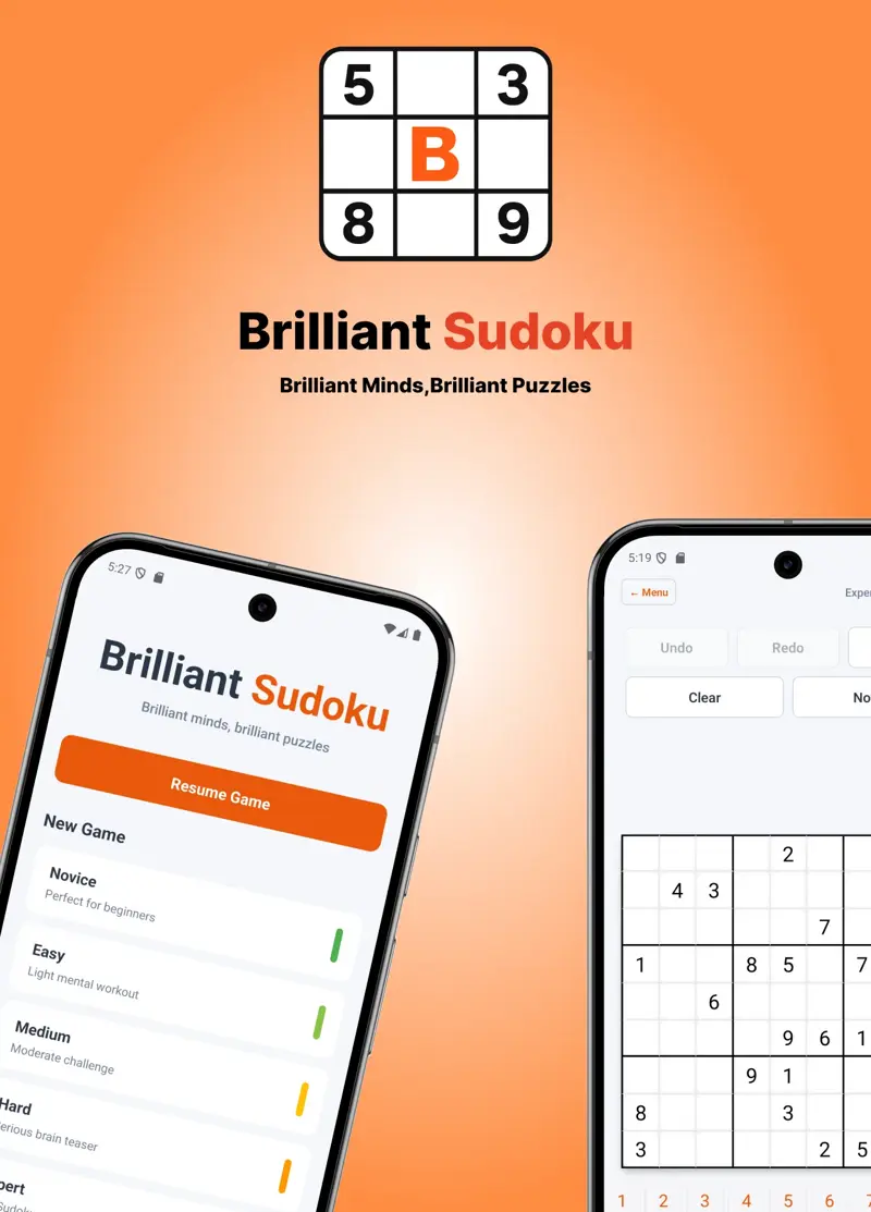 Brilliant Sudoku screenshot 1