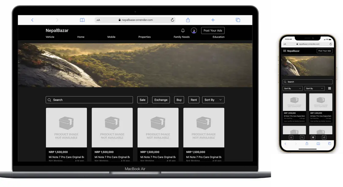 NepaliNest website