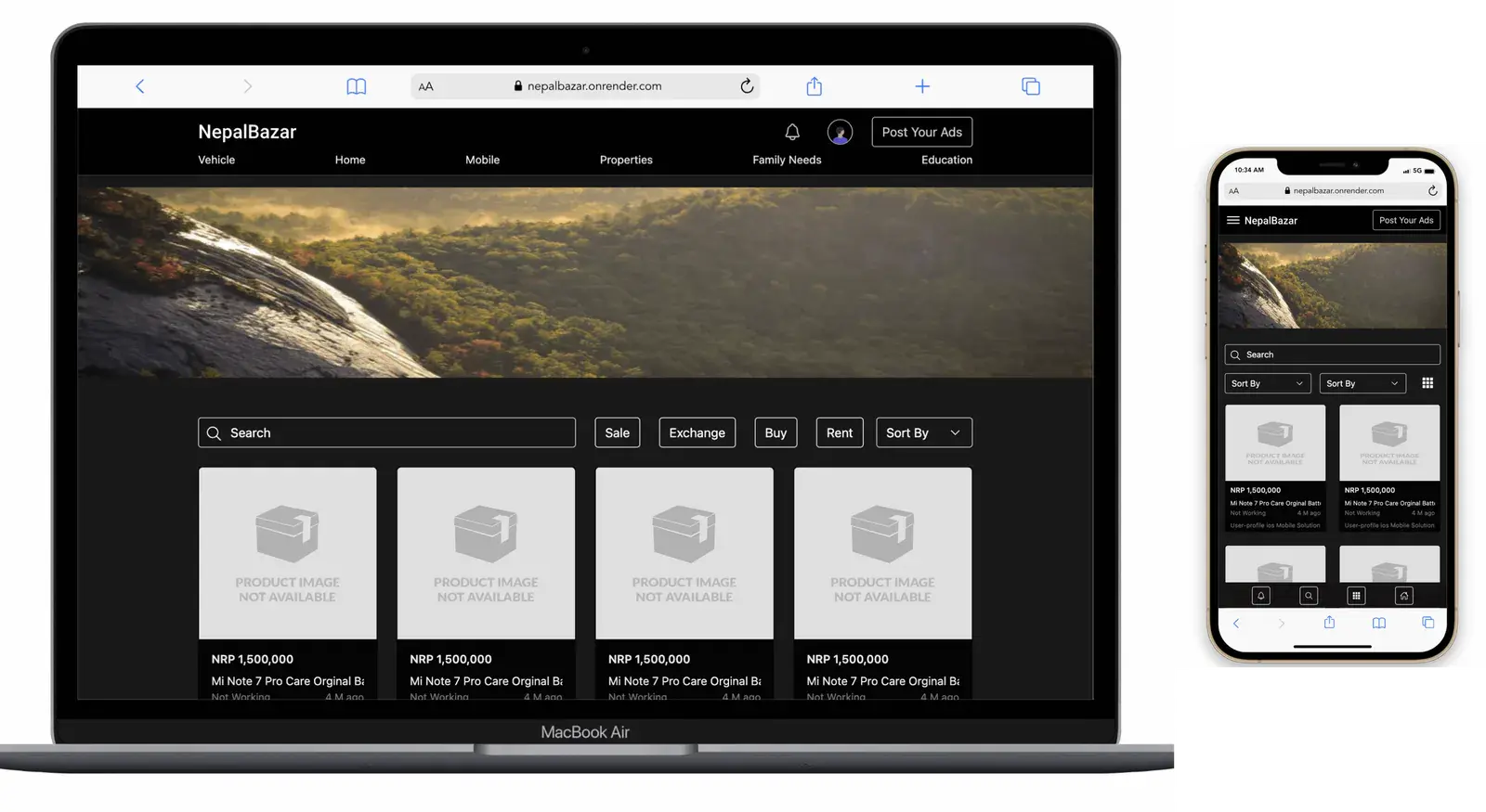 NepaliNest: Your marketplace, reimagined